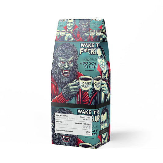 Wake The F@ck Up! And Do Scary Stuff-  (Medium-Dark Roast)