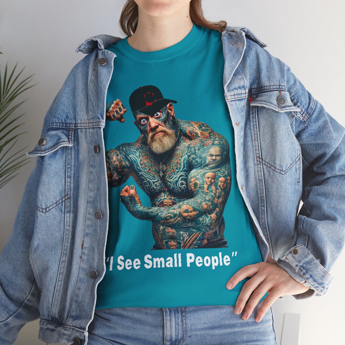 "I See Small People" - Unisex Heavy Cotton Tee