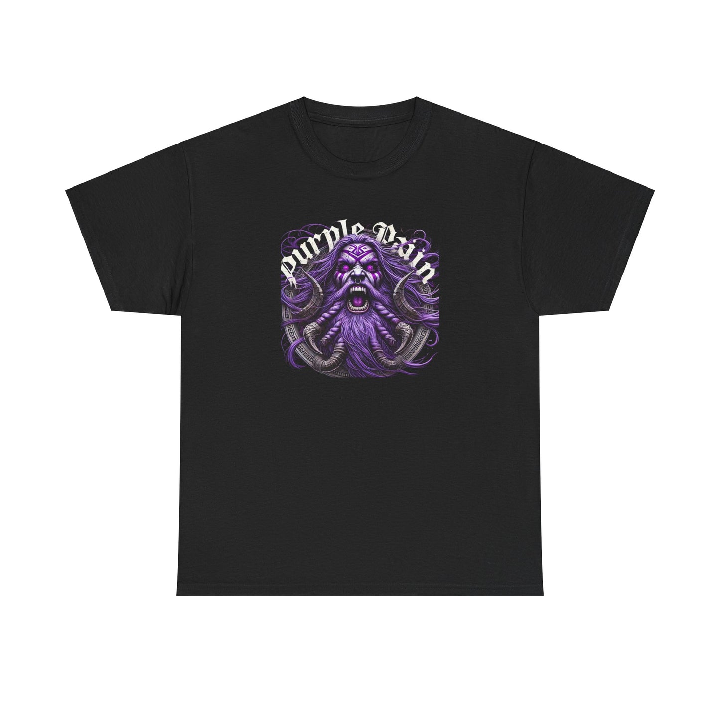 Purple Pain Nordic Viking - Heavy Cotton Tee