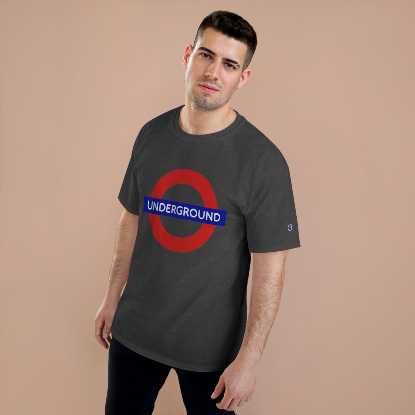 British Underground Logo - Champion T-Shirt