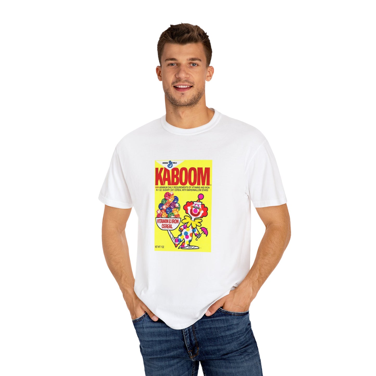 Kaboom - Unisex Garment-Dyed T-shirt