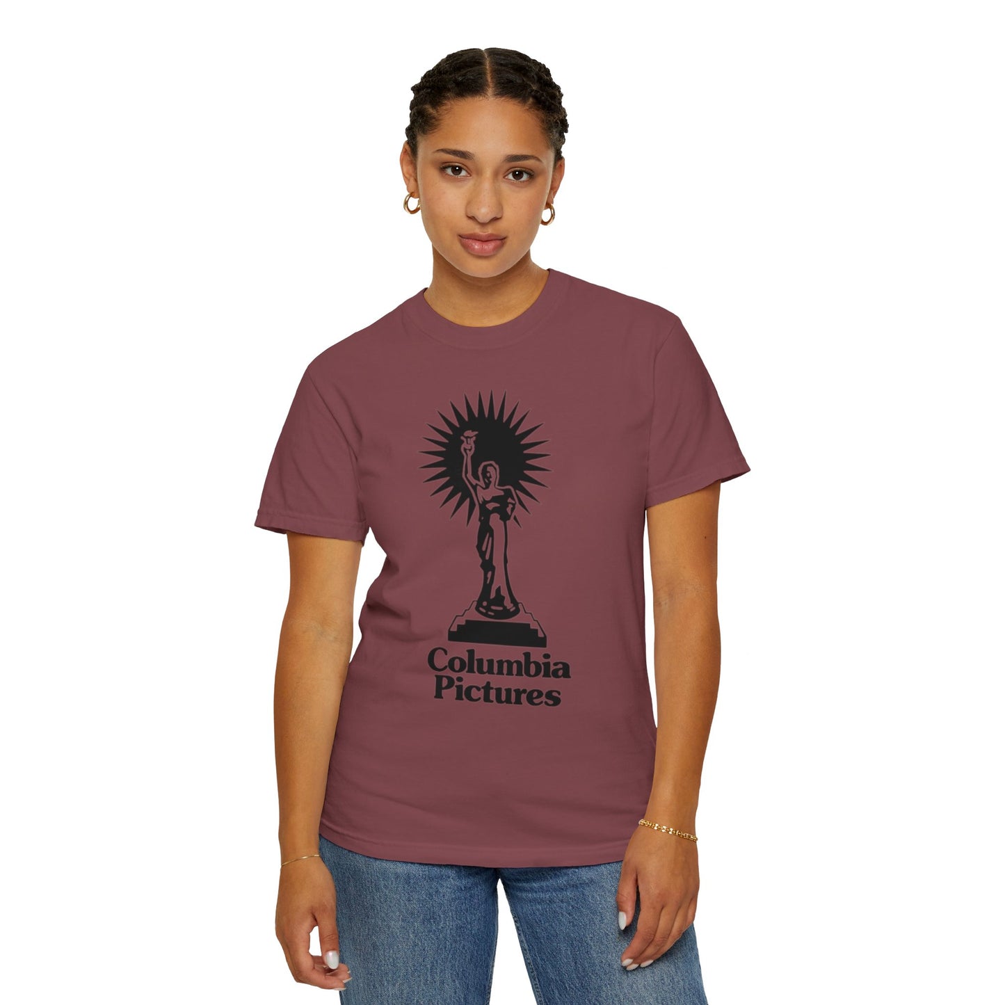 Columbia Pictures - Unisex Garment-Dyed T-shirt