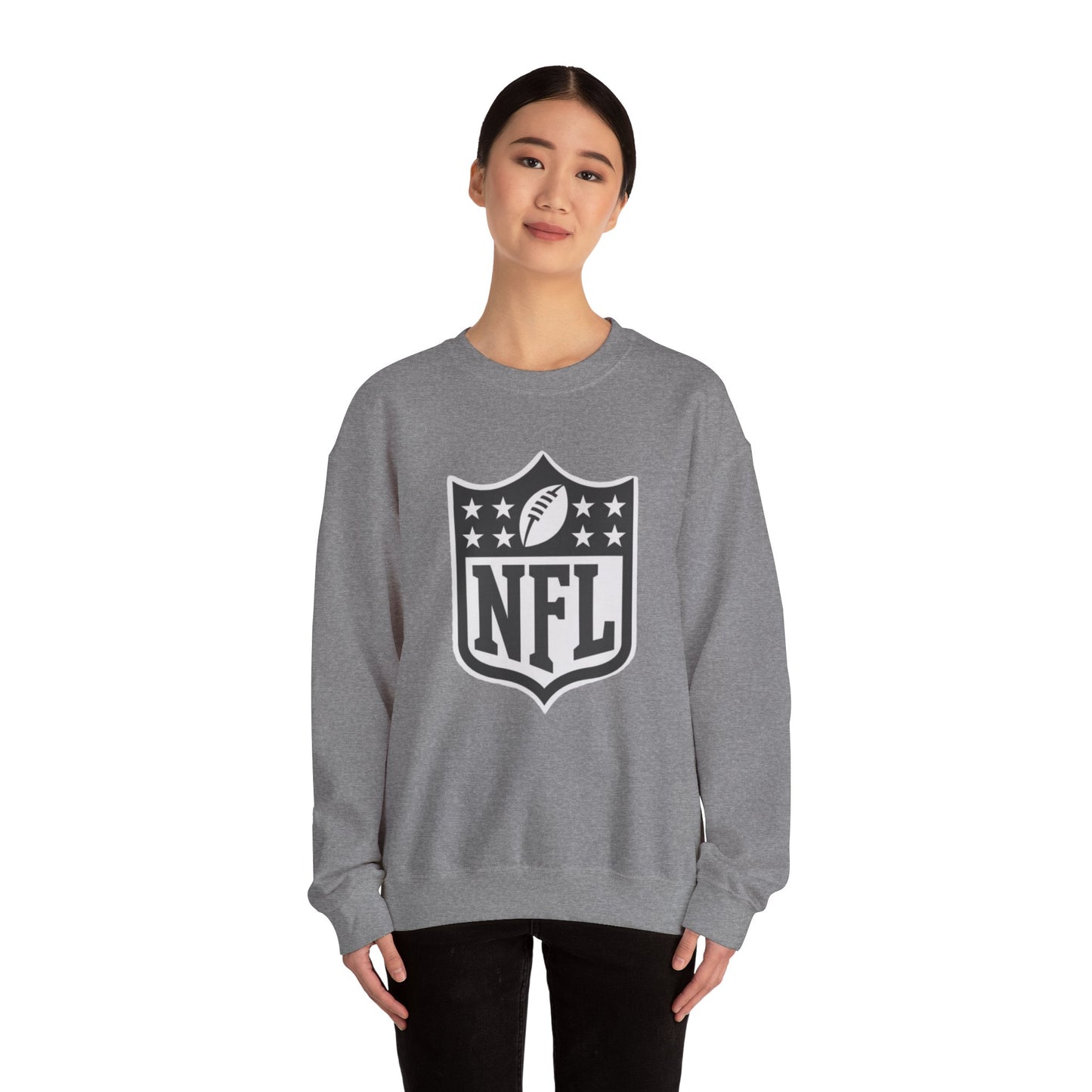 Gray Shield - Unisex Heavy Blend™ Crewneck Sweatshirt