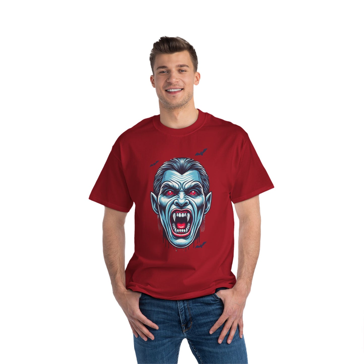 Vampire Head - Beefy-T®  Short-Sleeve T-Shirt