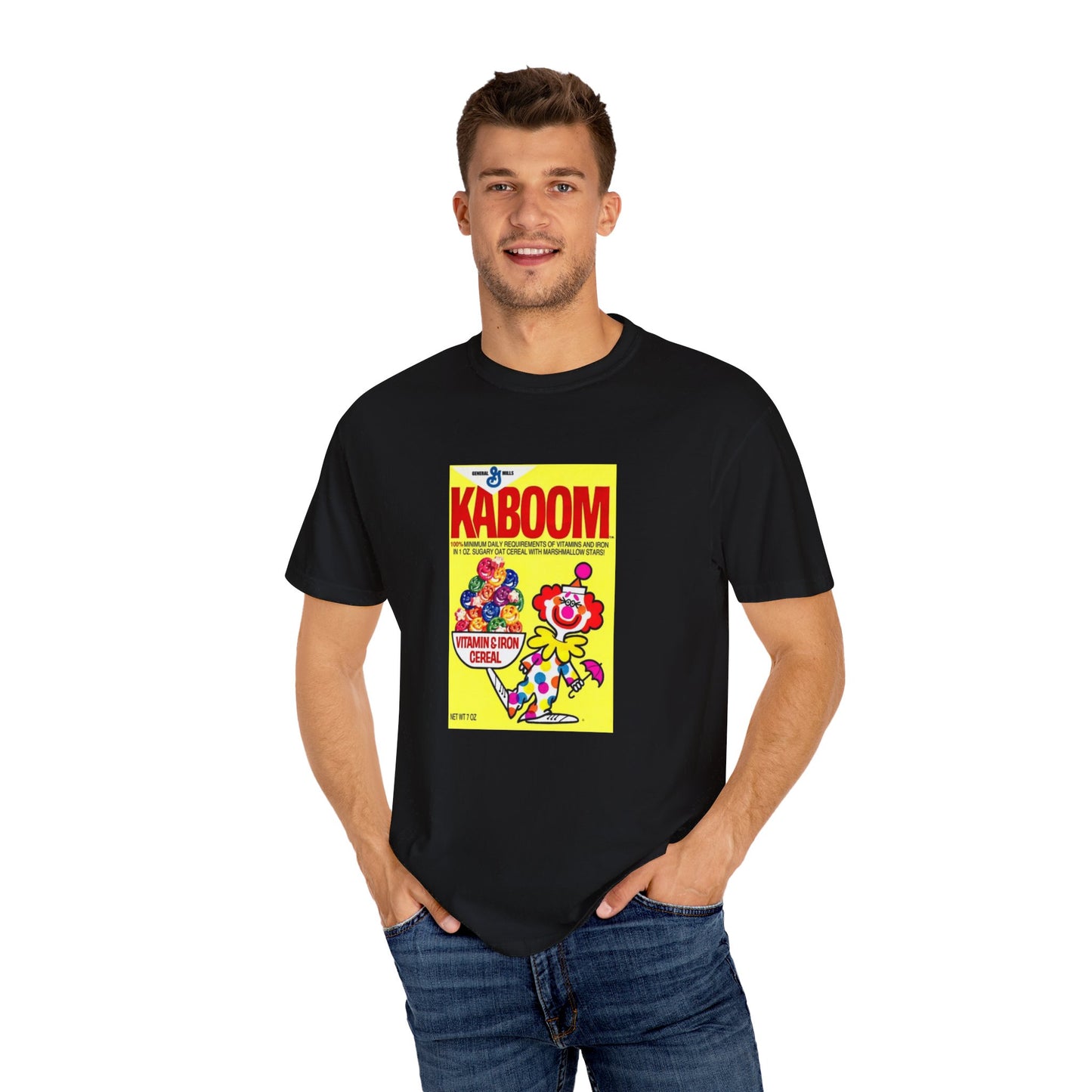 Kaboom - Unisex Garment-Dyed T-shirt