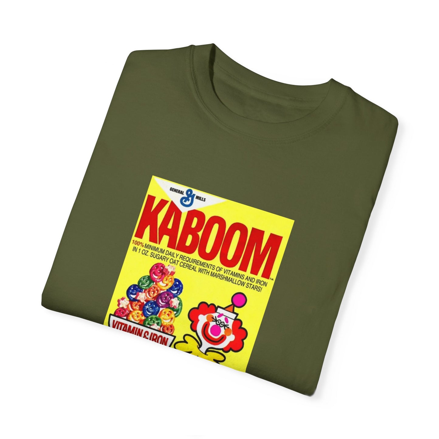 Kaboom - Unisex Garment-Dyed T-shirt