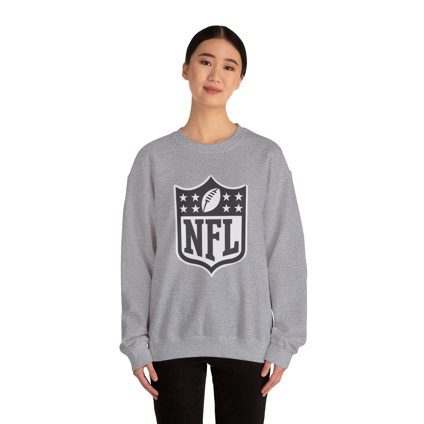 Gray Shield - Unisex Heavy Blend™ Crewneck Sweatshirt