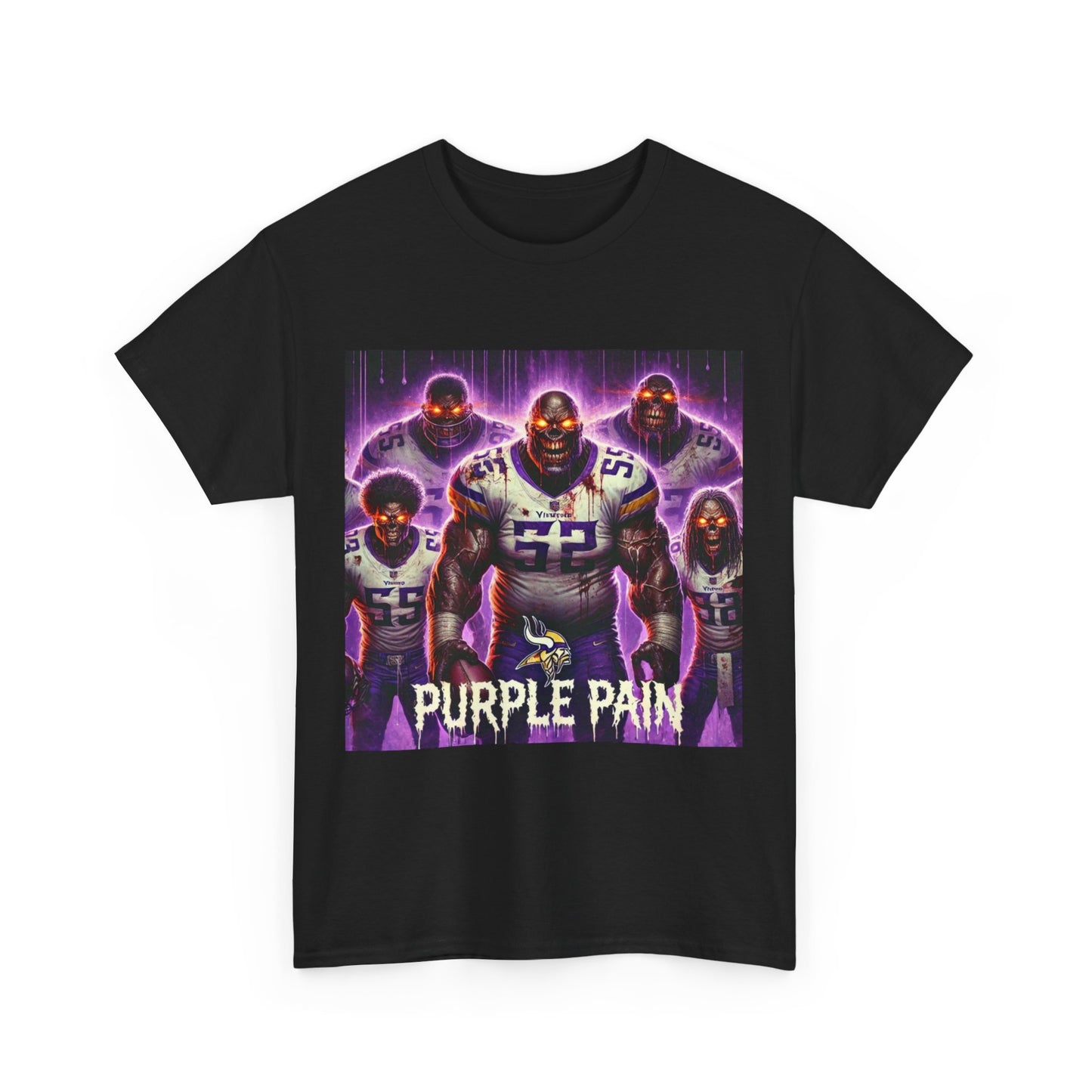 Purple Pain Zombies - Unisex Heavy Cotton Tee