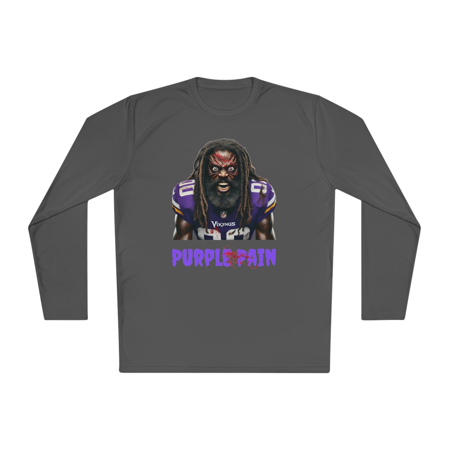 Purple Pain - Unisex Lightweight Long Sleeve Tee