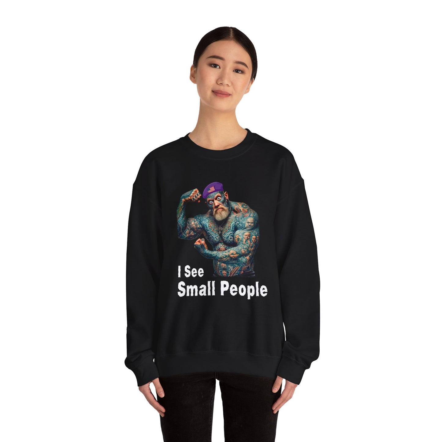 I See Small People - Unisex Heavy Blend™ Crewneck Sweatshirt