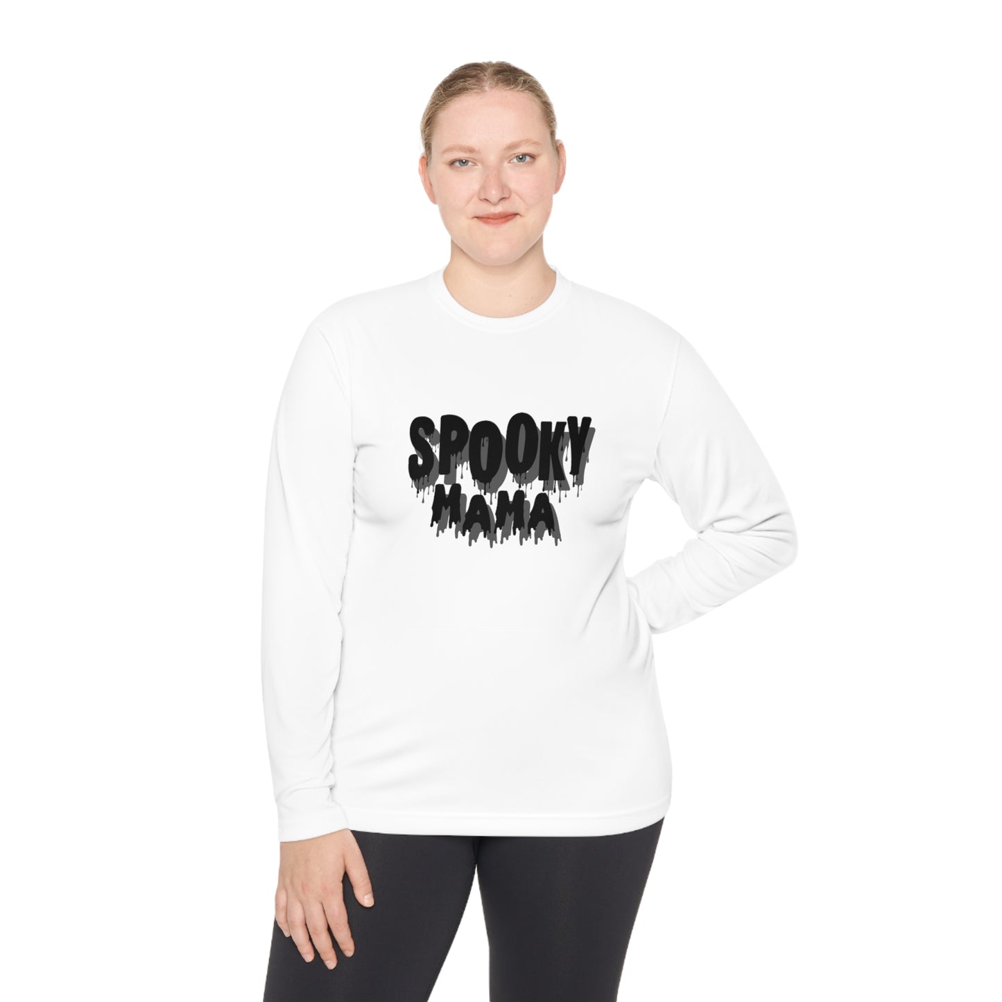 Spooky Mama - Unisex Lightweight Long Sleeve Tee