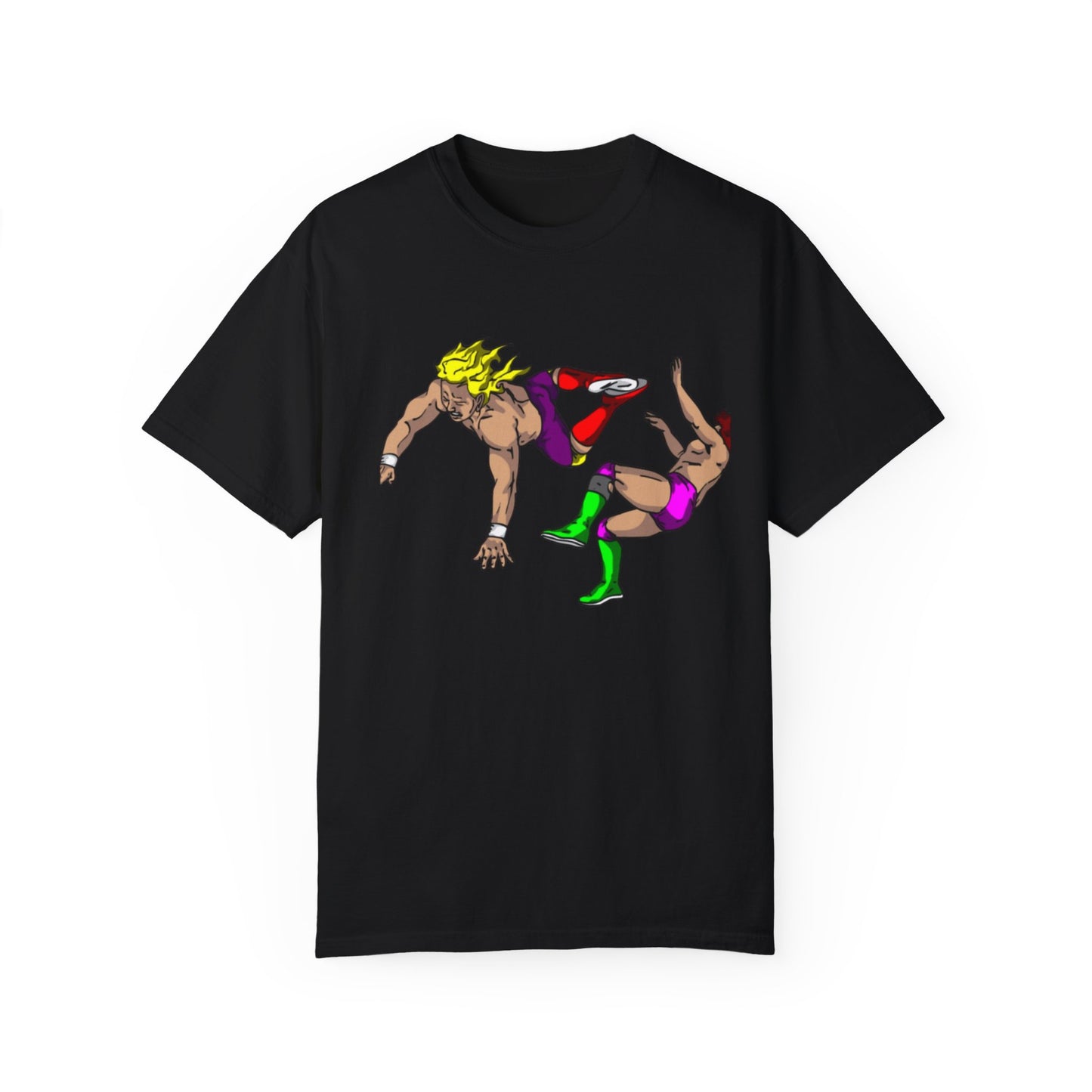 Drop Kick Pro Wrestling - Unisex Garment-Dyed T-shirt