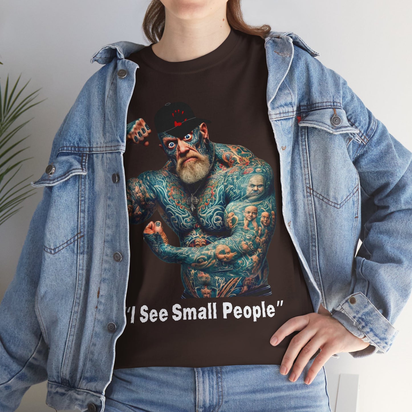 "I See Small People" - Unisex Heavy Cotton Tee