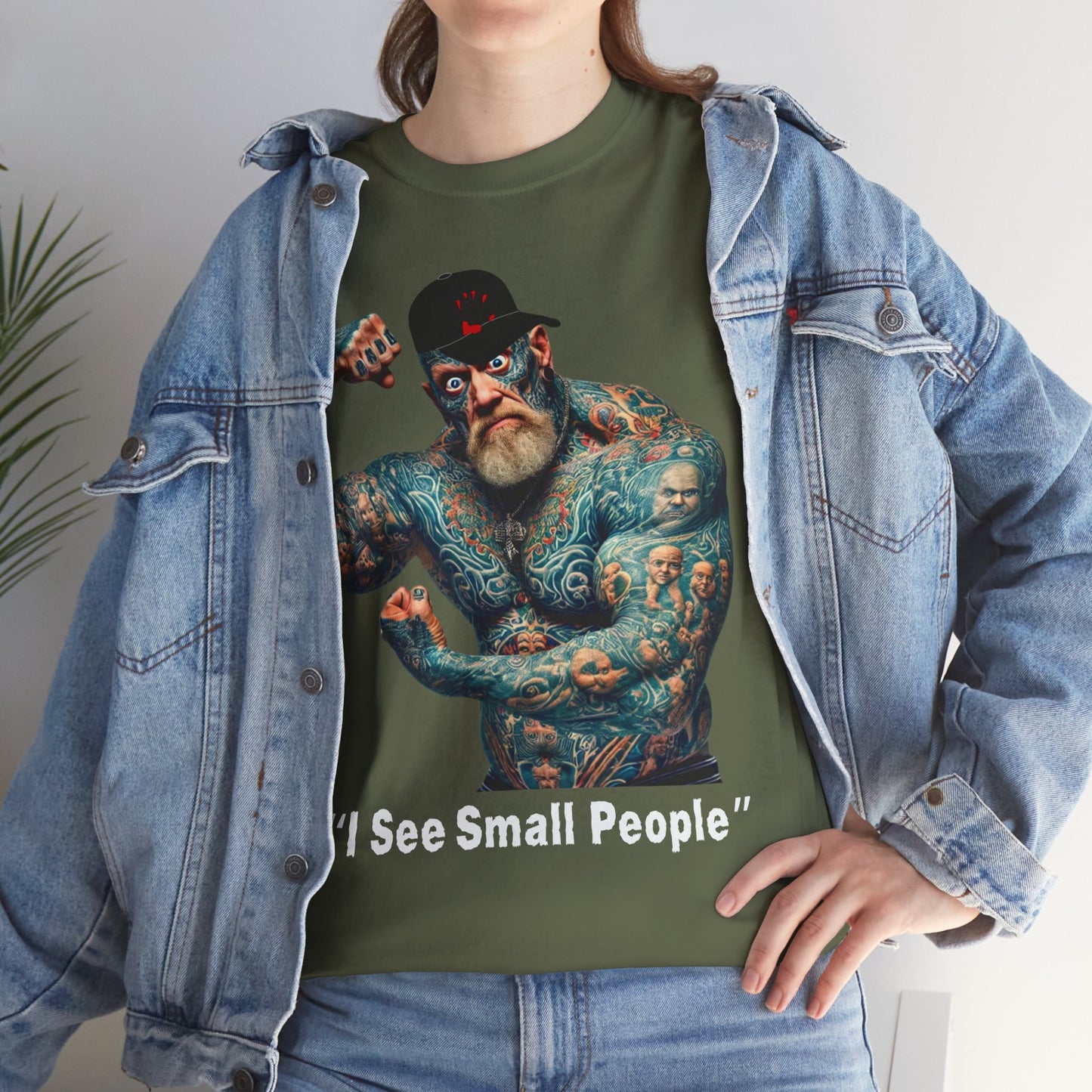 "I See Small People" - Unisex Heavy Cotton Tee