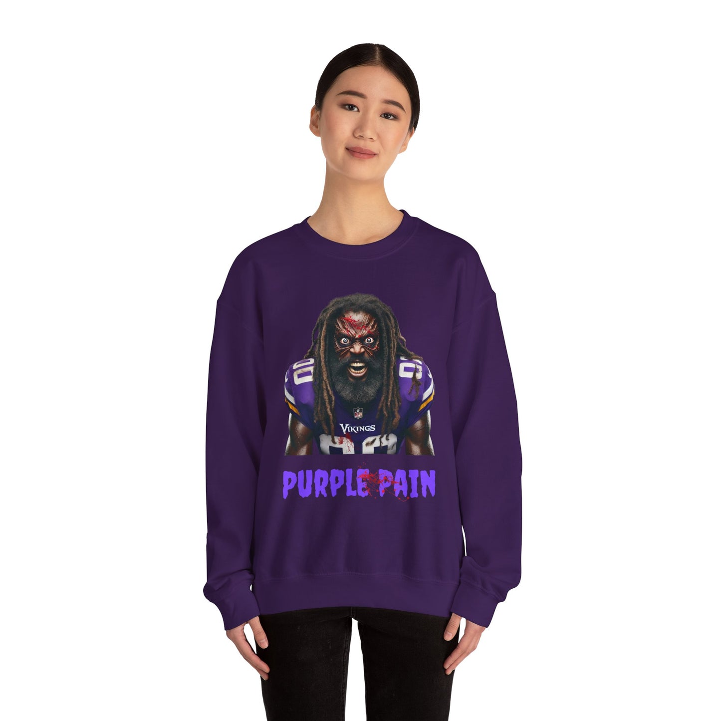 Purple Pain - Unisex Heavy Blend™ Crewneck Sweatshirt