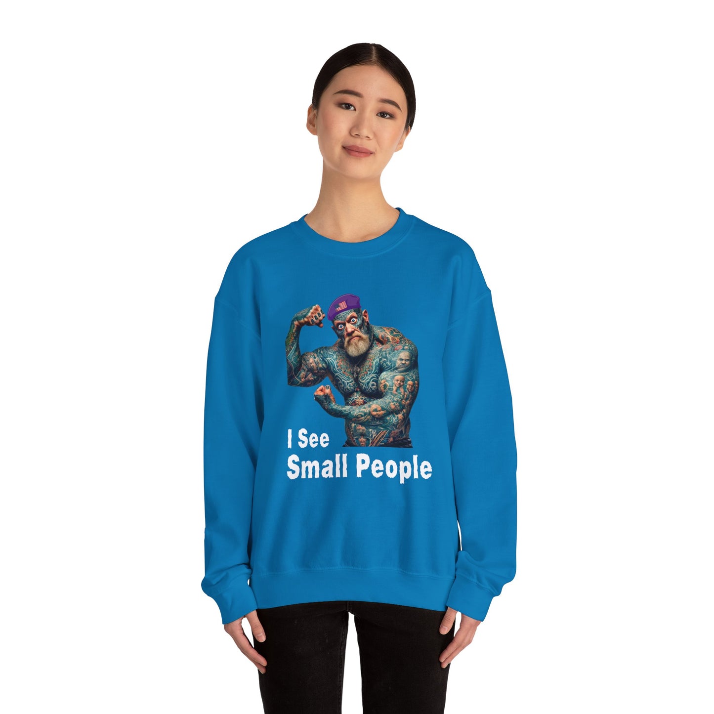 I See Small People - Unisex Heavy Blend™ Crewneck Sweatshirt