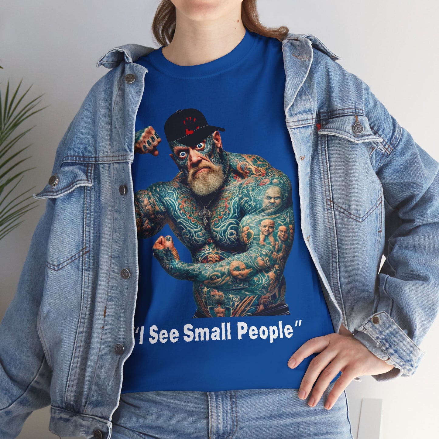 "I See Small People" - Unisex Heavy Cotton Tee