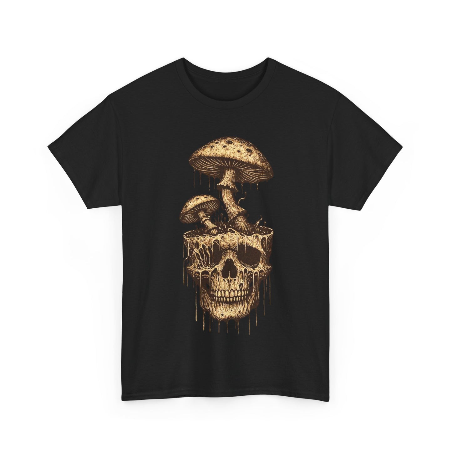 Mushroom Skull - Unisex Heavy Cotton Tee