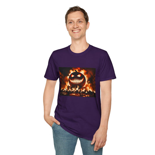 Halloween Fire - Unisex Softstyle T-Shirt