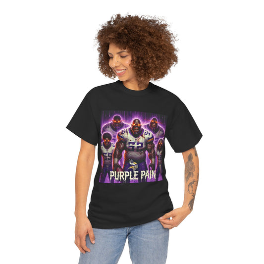 Purple Pain Zombies - Unisex Heavy Cotton Tee