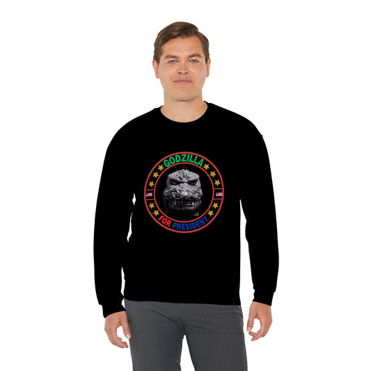 Godzilla for President - Unisex Heavy Blend™ Crewneck Sweatshirt