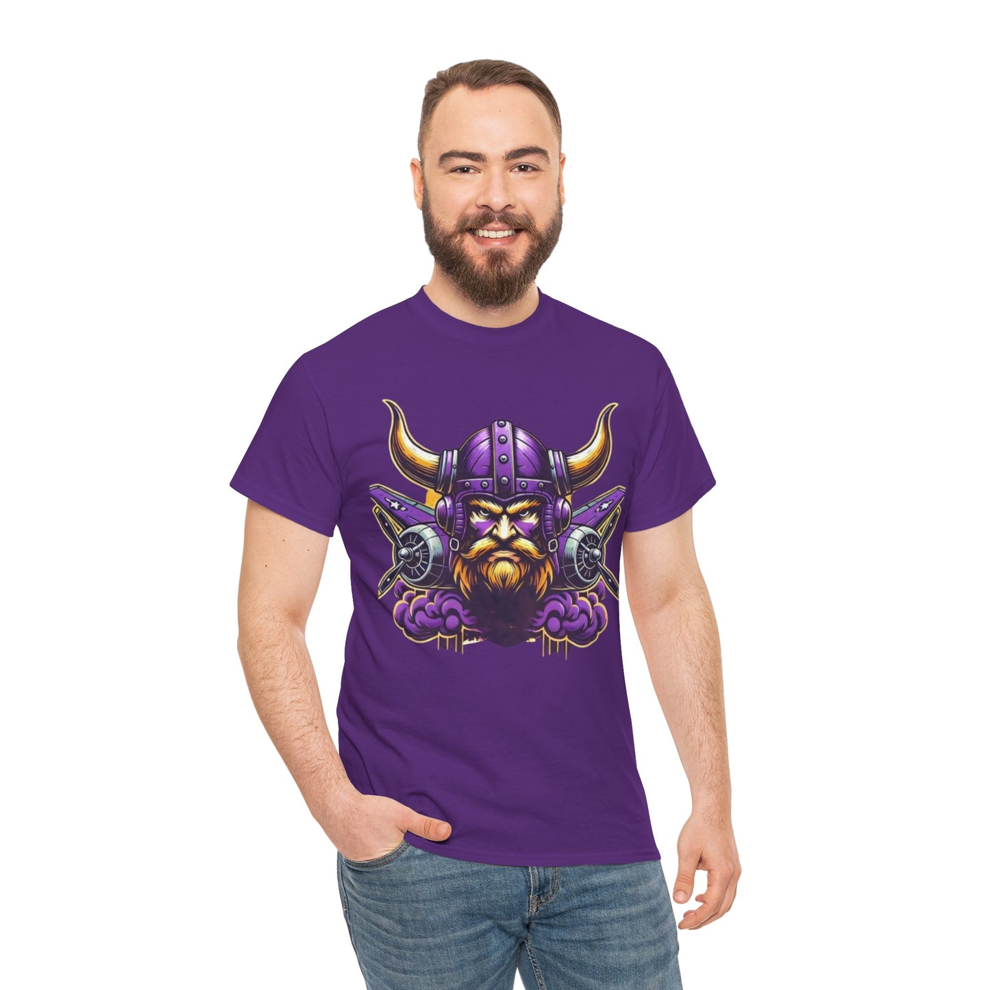 Vikings World - Unisex Heavy Cotton Tee