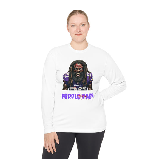 Purple Pain - Unisex Lightweight Long Sleeve Tee