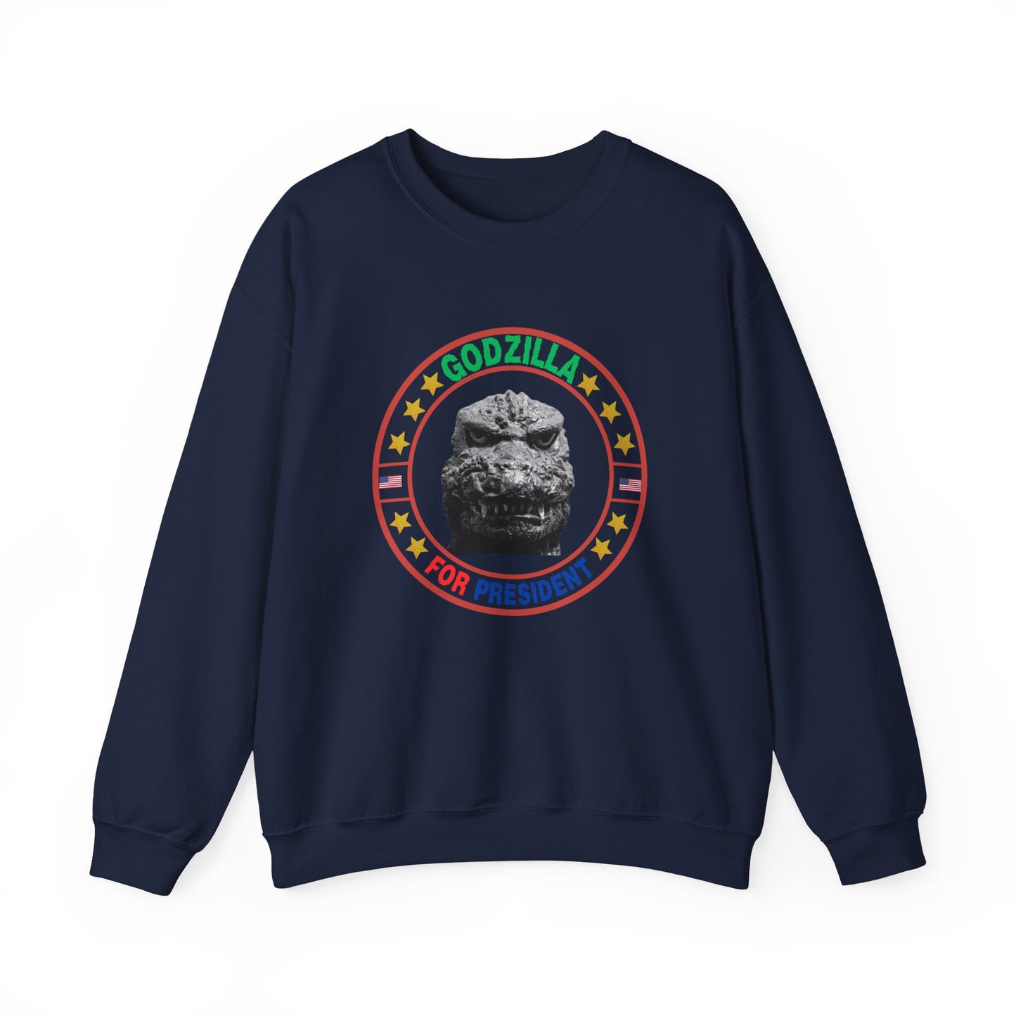 Godzilla for President - Unisex Heavy Blend™ Crewneck Sweatshirt