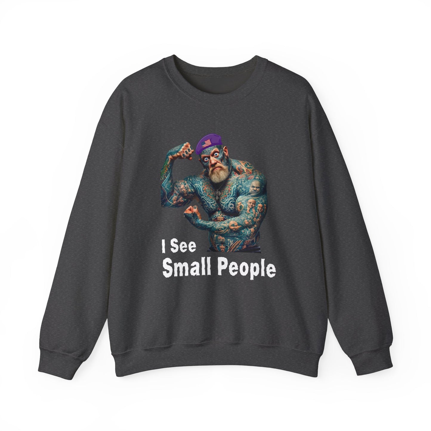 I See Small People - Unisex Heavy Blend™ Crewneck Sweatshirt