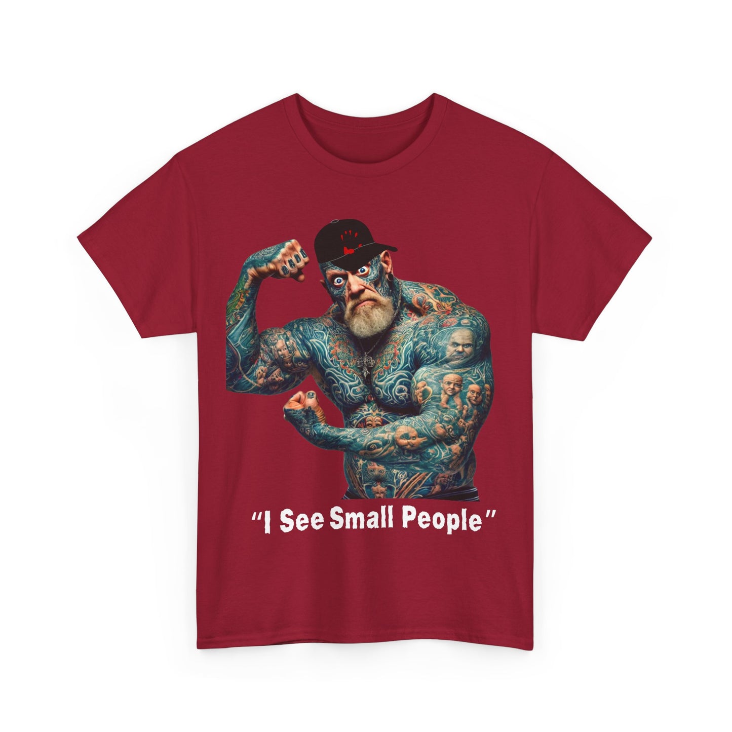 "I See Small People" - Unisex Heavy Cotton Tee