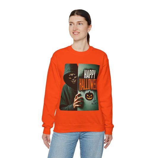 Happy Halloween Creep - Unisex Heavy Blend™ Crewneck Sweatshirt