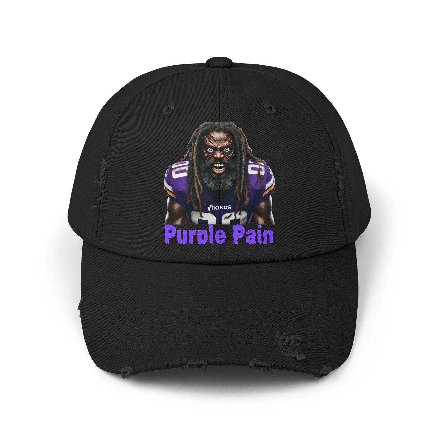 Purple Pain - Distressed Cap