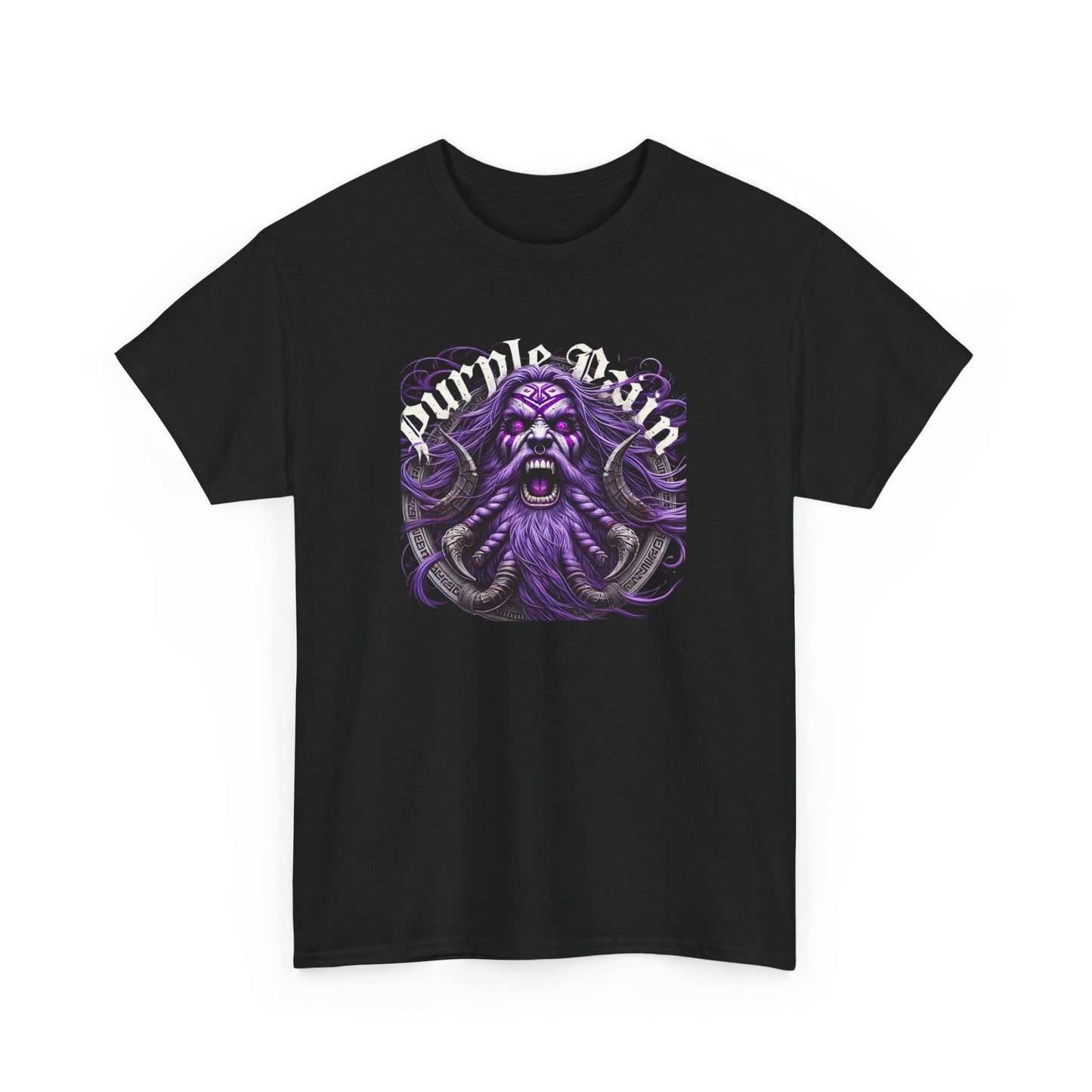 Purple Pain Nordic Viking - Heavy Cotton Tee