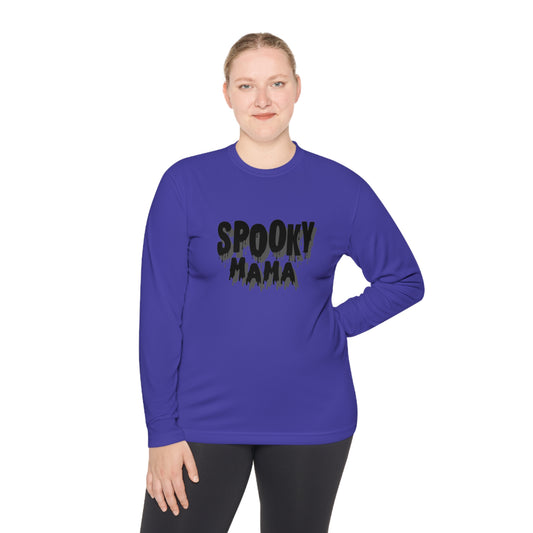 Spooky Mama - Unisex Lightweight Long Sleeve Tee