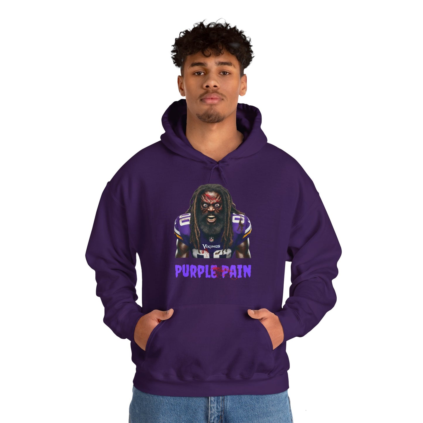 Purple Pain - Unisex Heavy Blend™ Hooded Sweatshirt