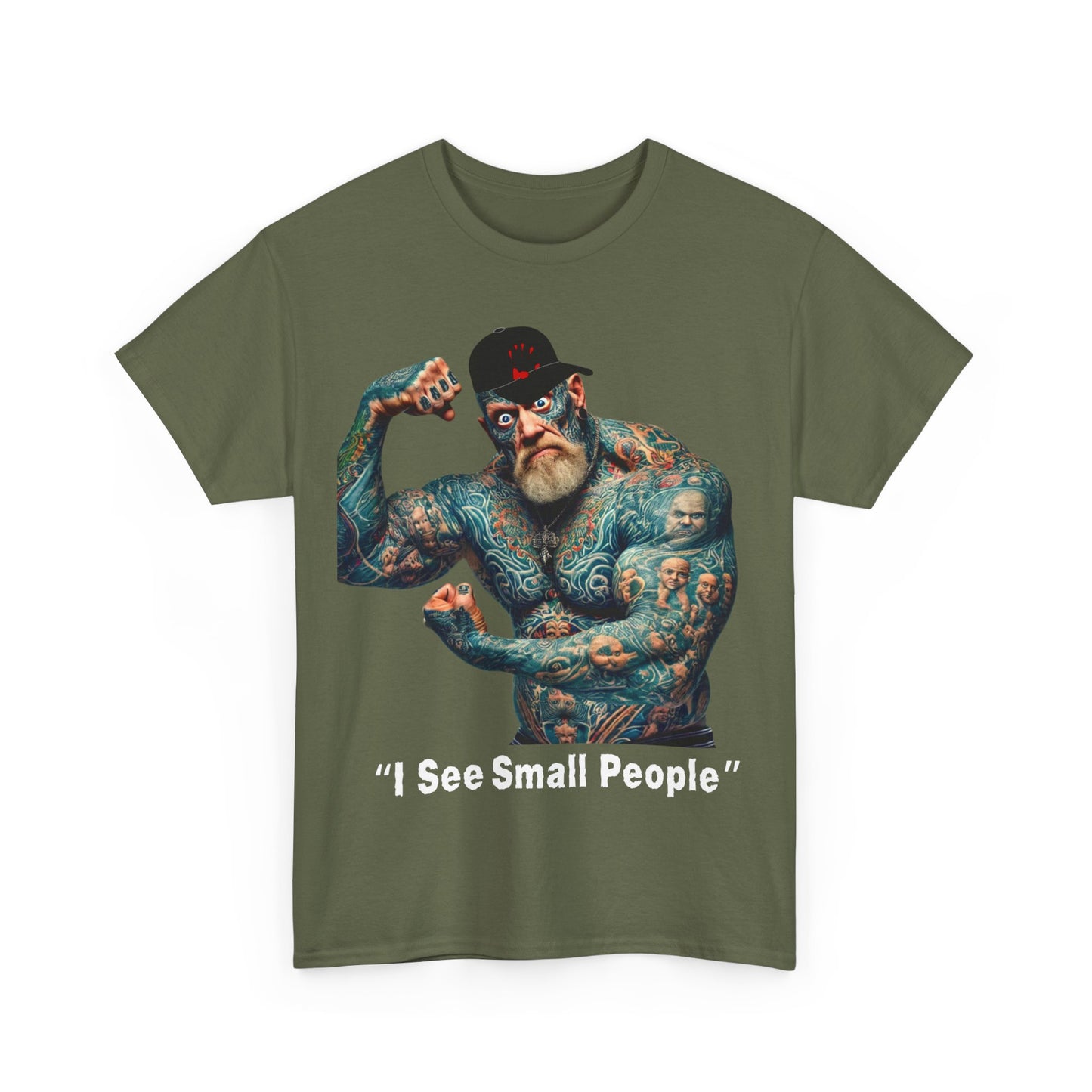 "I See Small People" - Unisex Heavy Cotton Tee