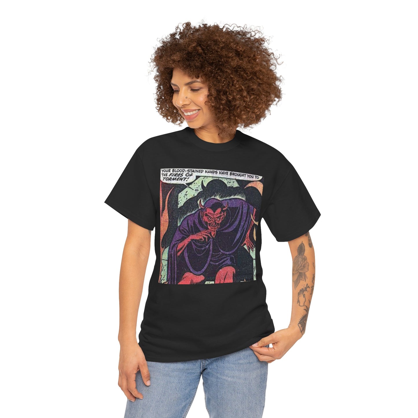 Devil - Unisex Heavy Cotton Tee