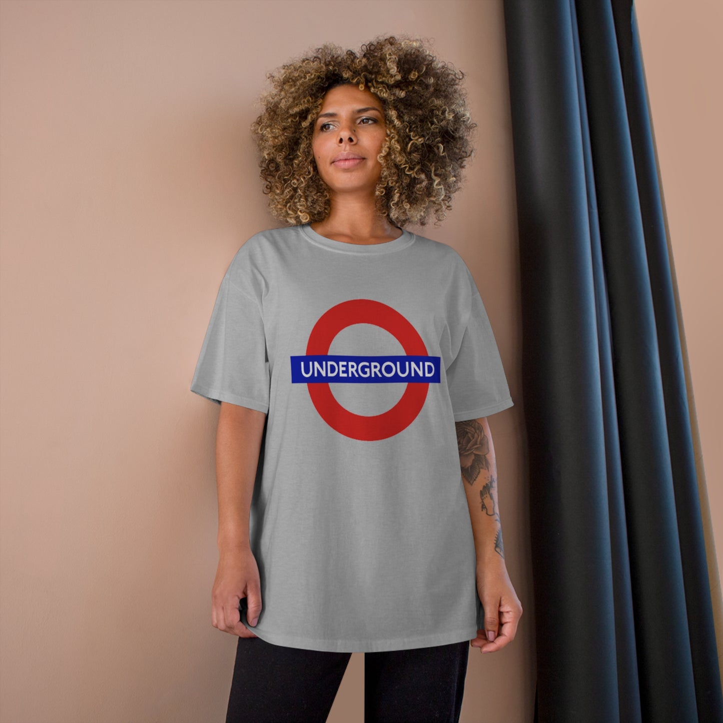 British Underground Logo - Champion T-Shirt