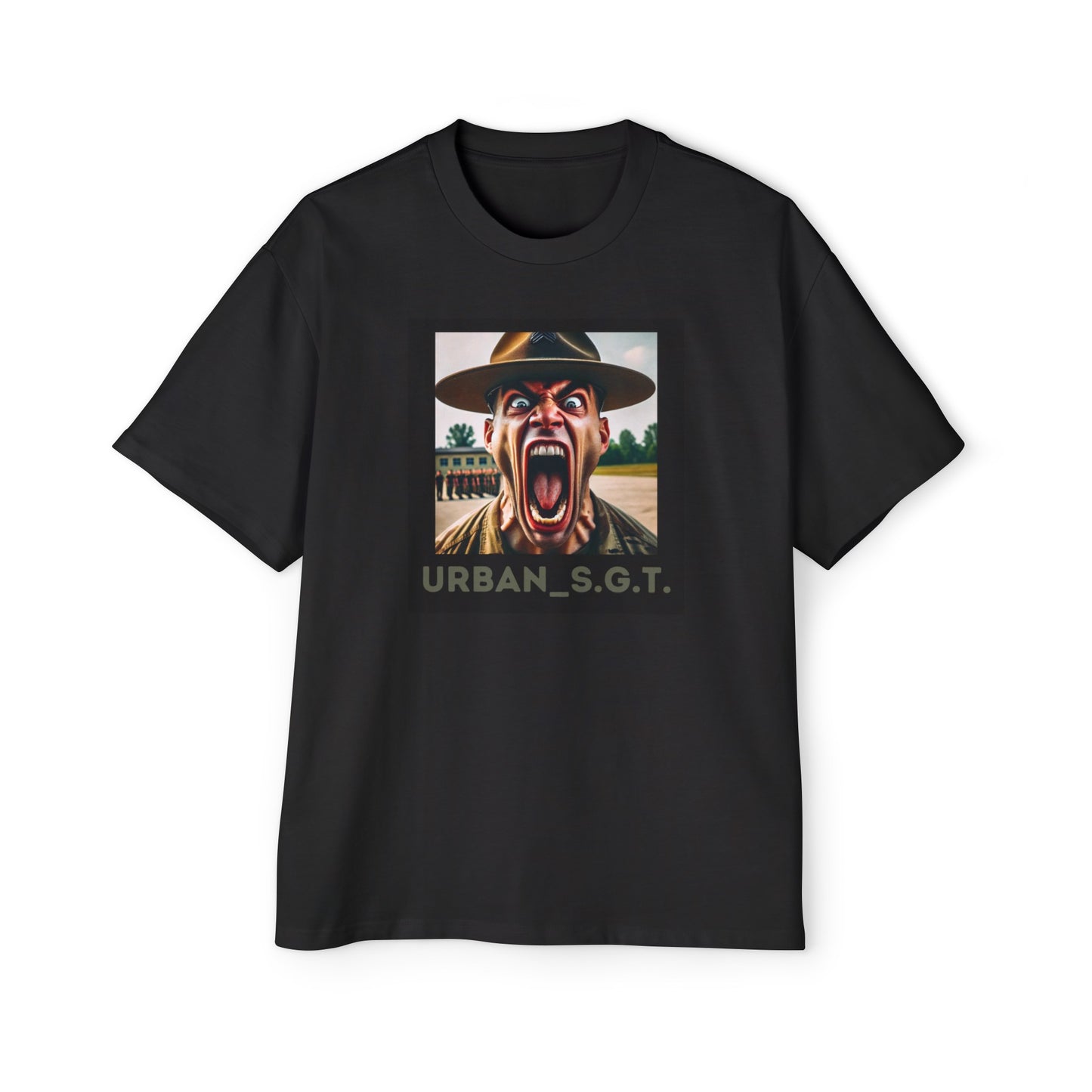 Urban_S.G.T. - Men's Heavy Oversized Tee