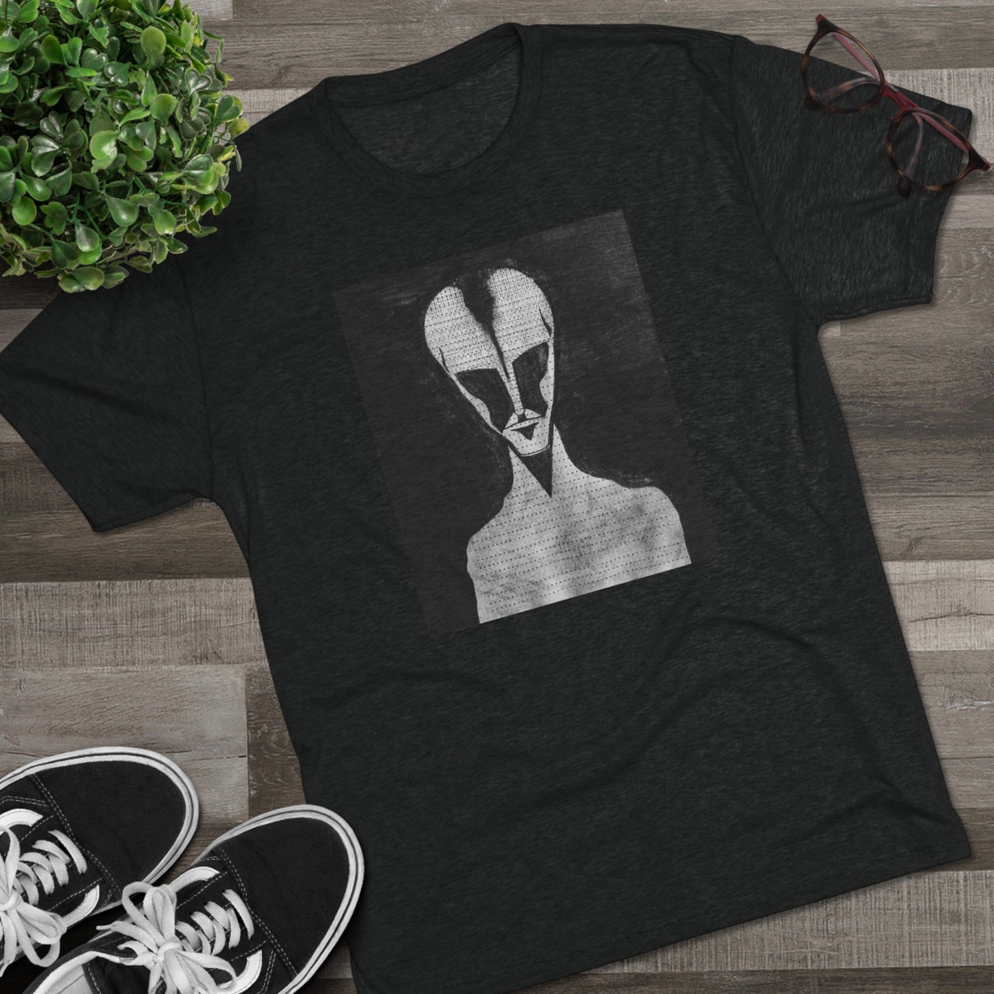 Dylan's Alien - Tri-Blend Crew Tee