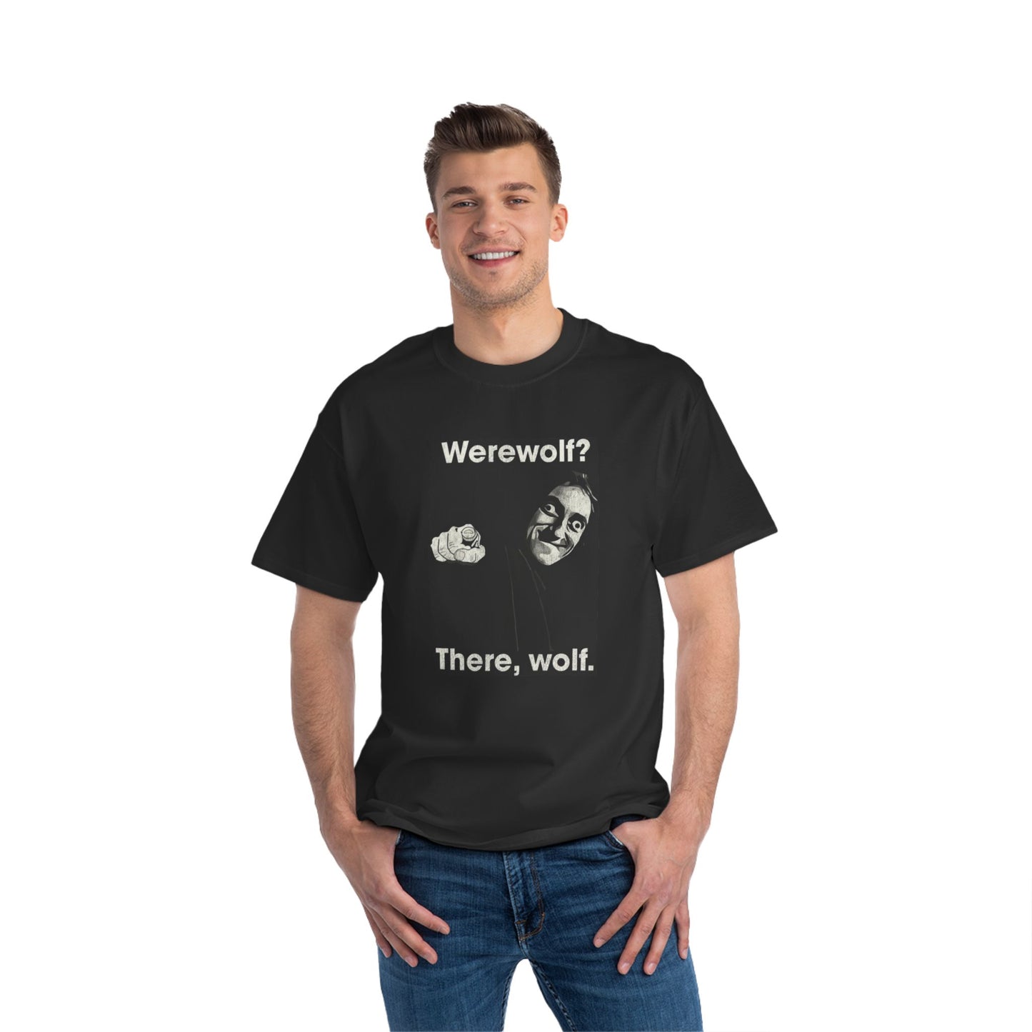 Werewolf? There, Wolf. - Beefy-T®  Short-Sleeve T-Shirt