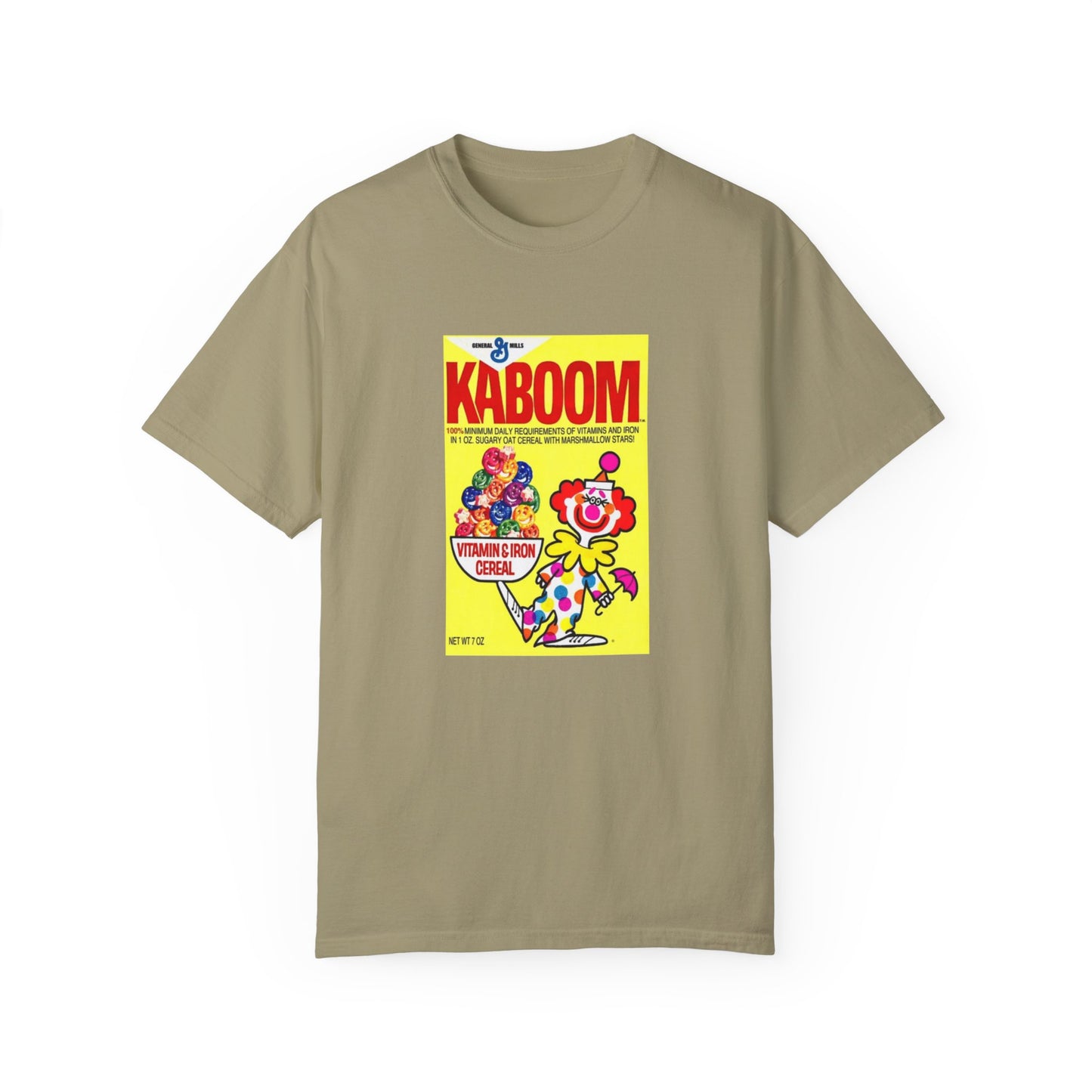 Kaboom - Unisex Garment-Dyed T-shirt