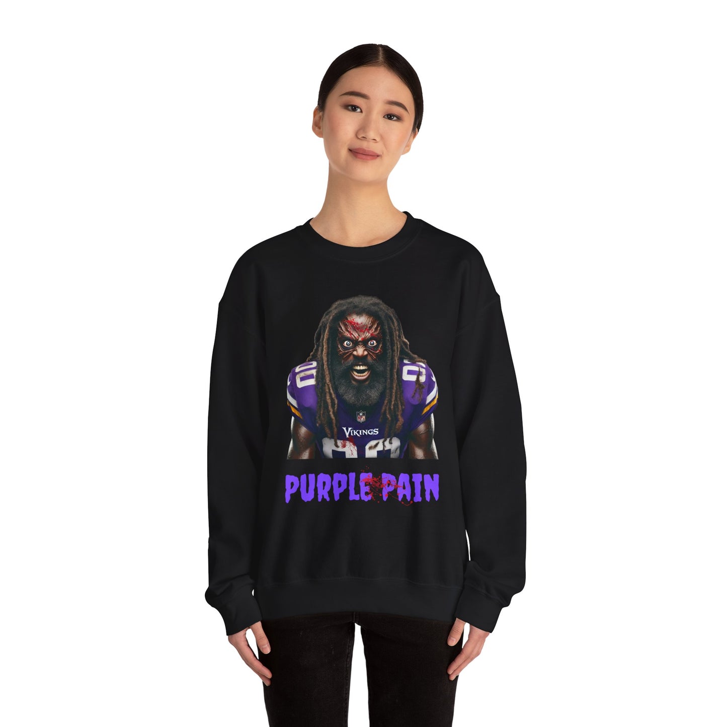 Purple Pain - Unisex Heavy Blend™ Crewneck Sweatshirt