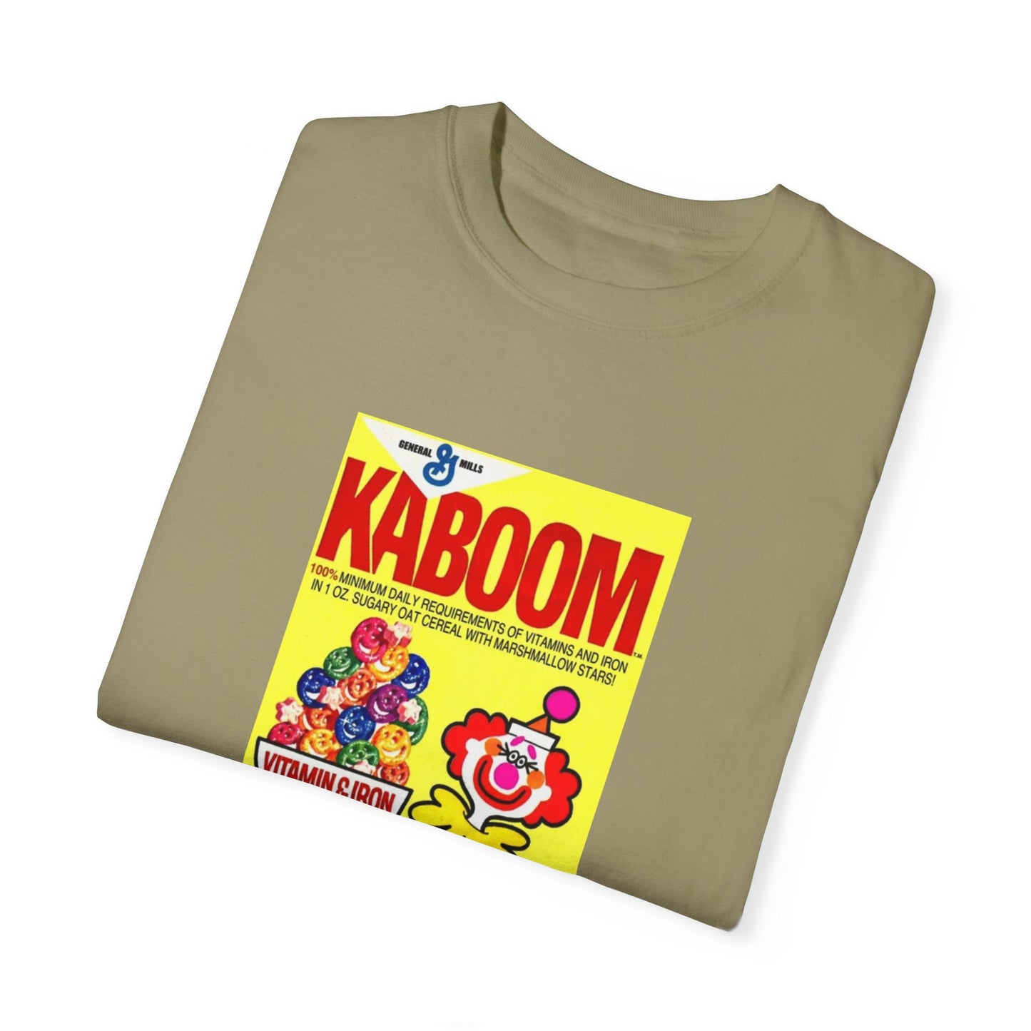 Kaboom - Unisex Garment-Dyed T-shirt