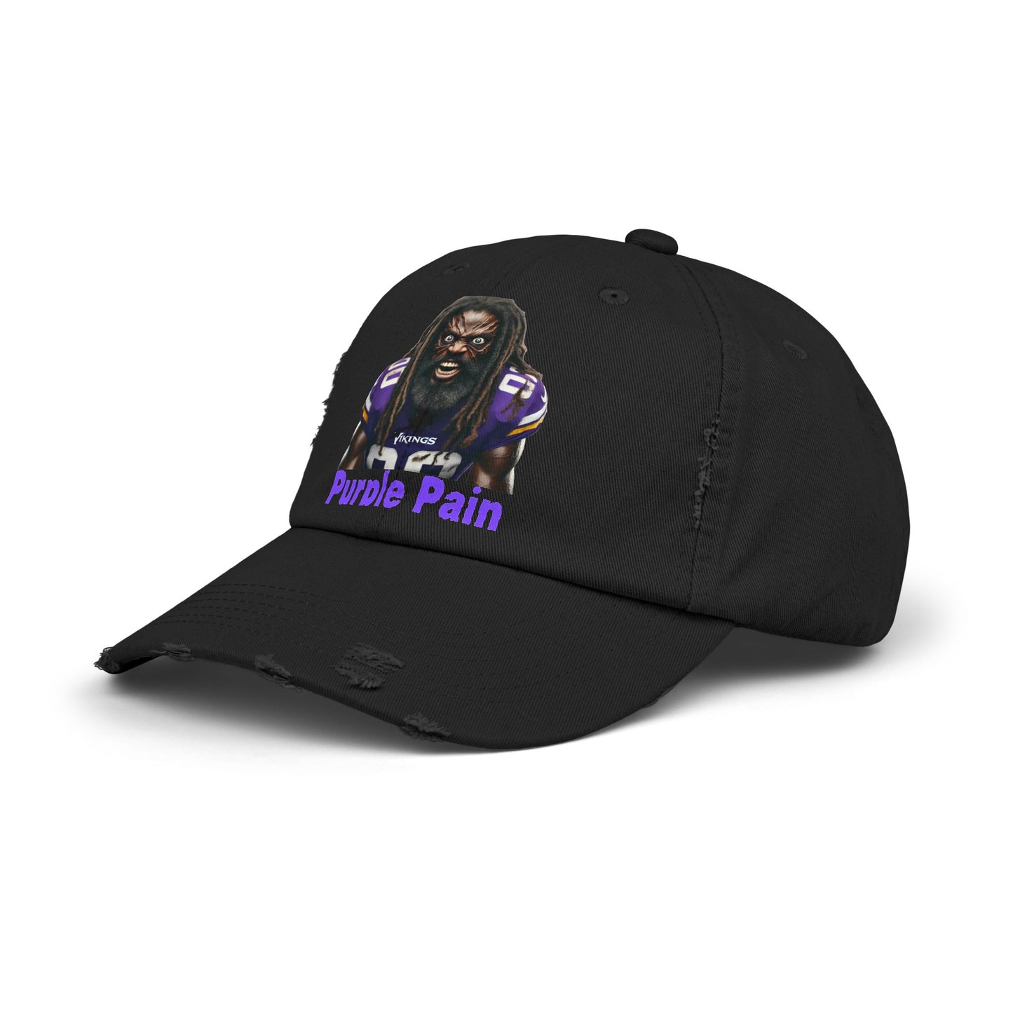 Purple Pain - Distressed Cap