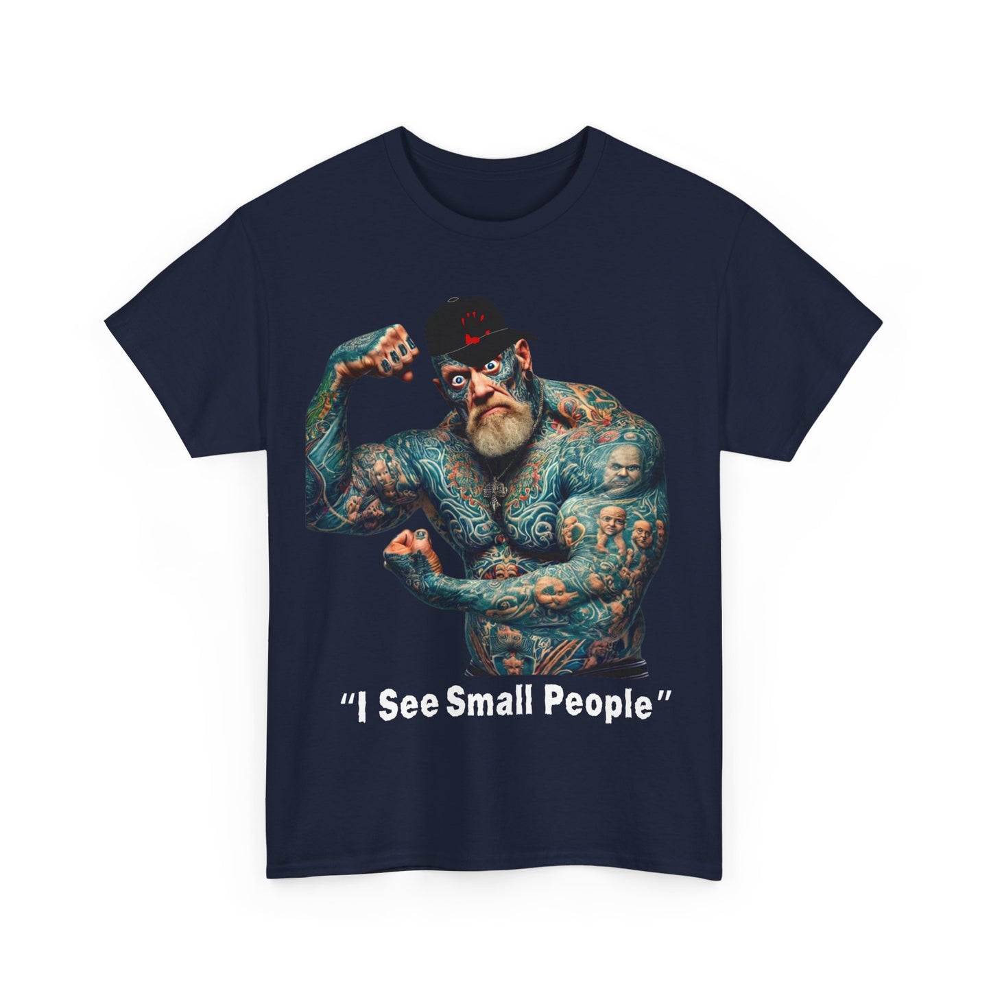 "I See Small People" - Unisex Heavy Cotton Tee