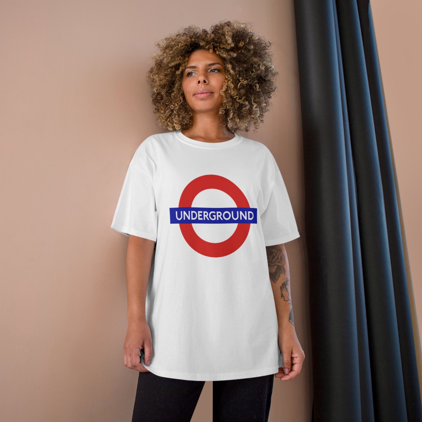 British Underground Logo - Champion T-Shirt