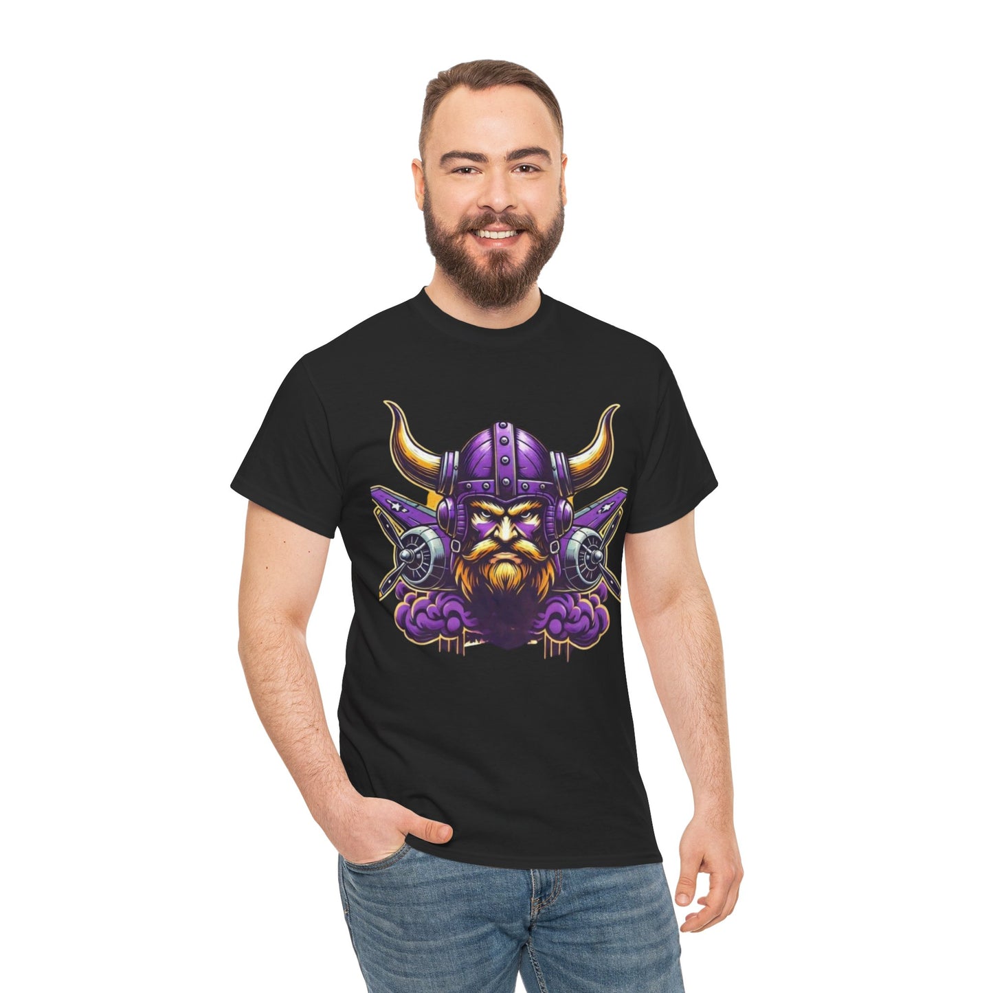 Vikings World - Unisex Heavy Cotton Tee