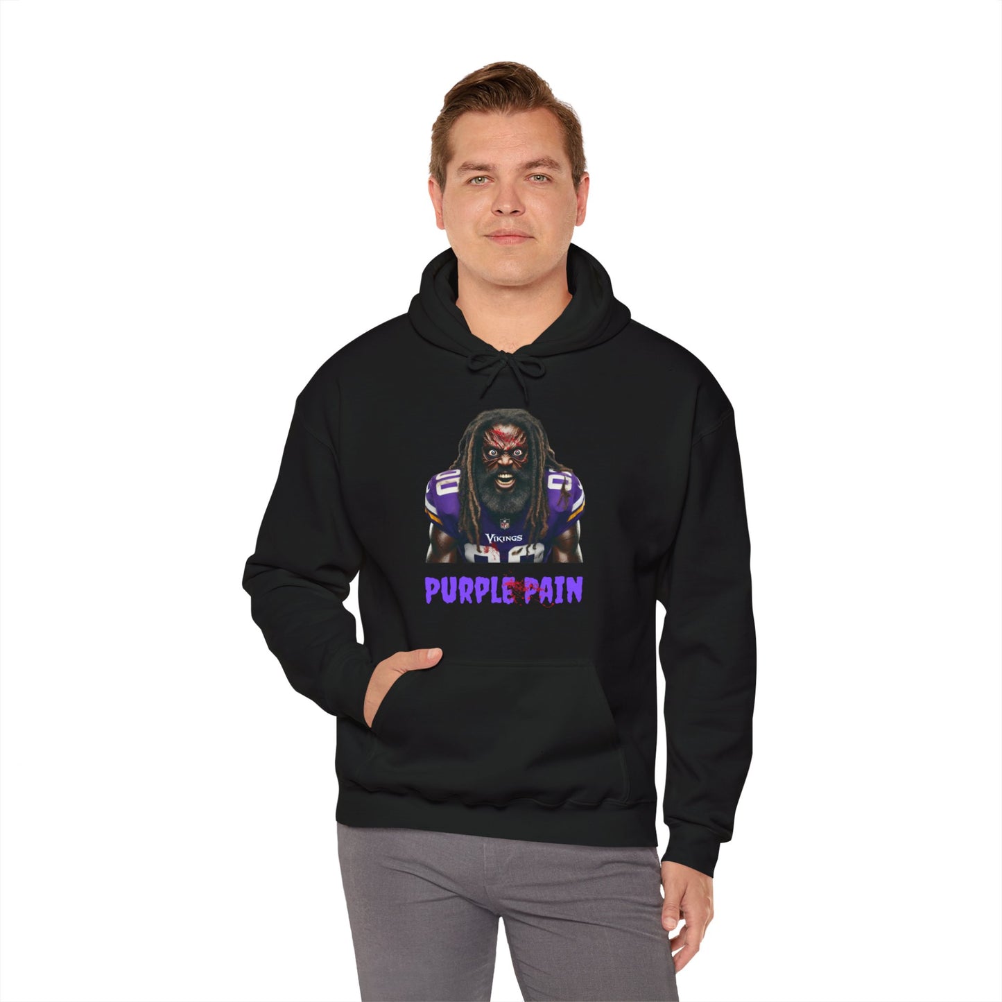 Purple Pain - Unisex Heavy Blend™ Hooded Sweatshirt