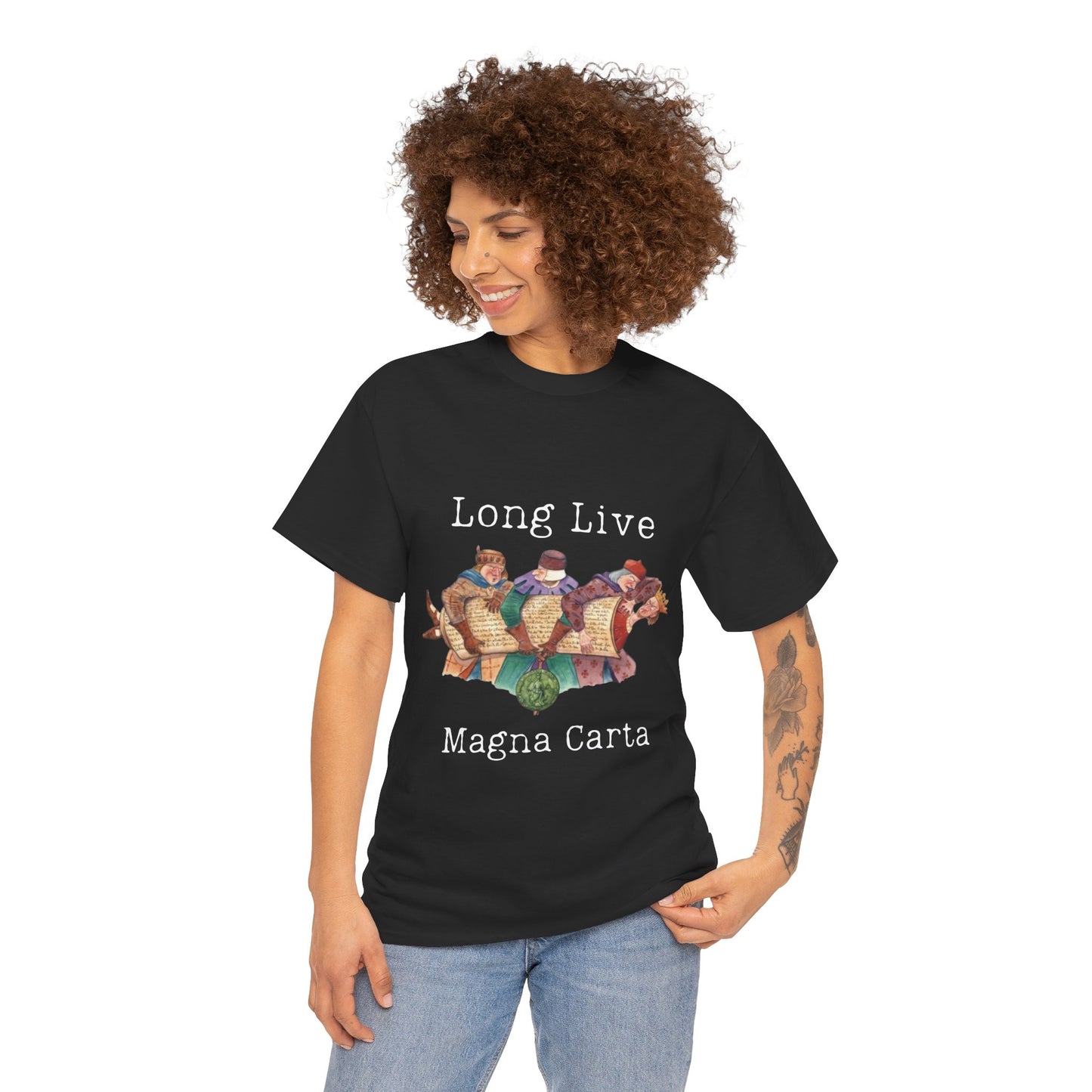 Long Live Magna Carda - Unisex Heavy Cotton Tee